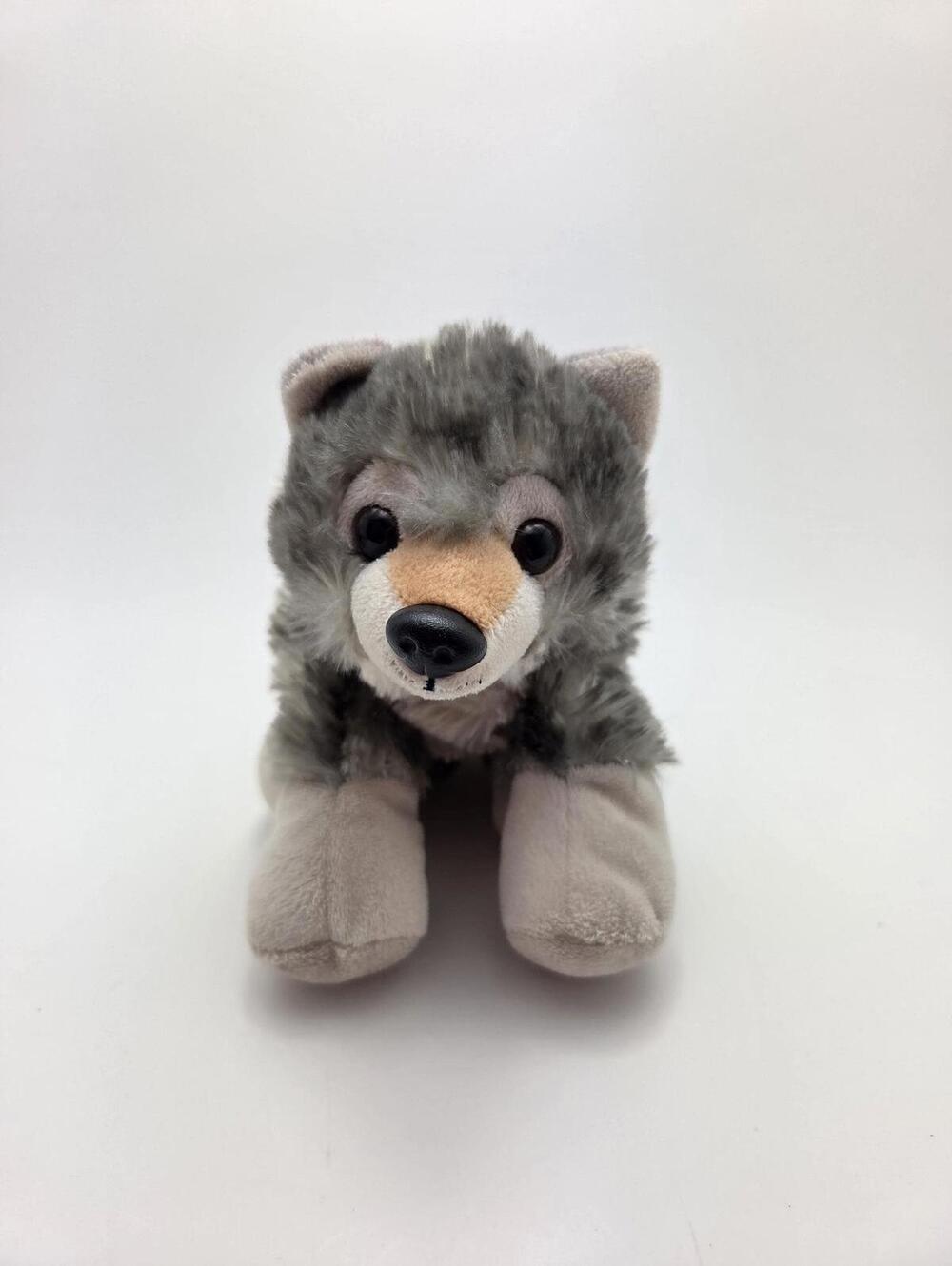 Wild Republic Gray Wolf Stuffed Animal Plush! (6 inch)